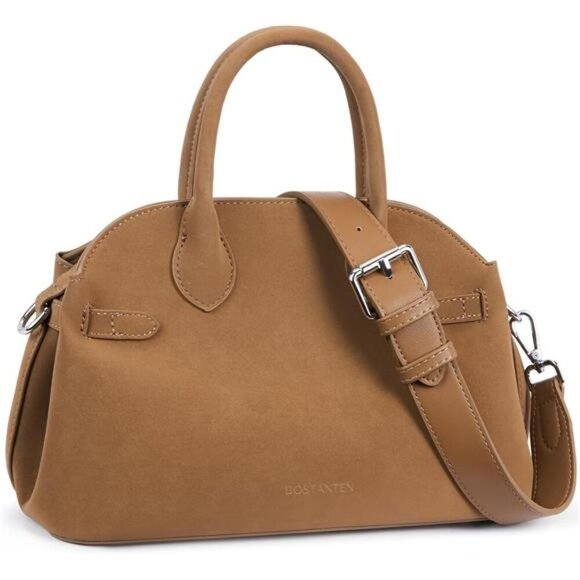 Satchel Purses for Women Camel - Picture 1 of 6